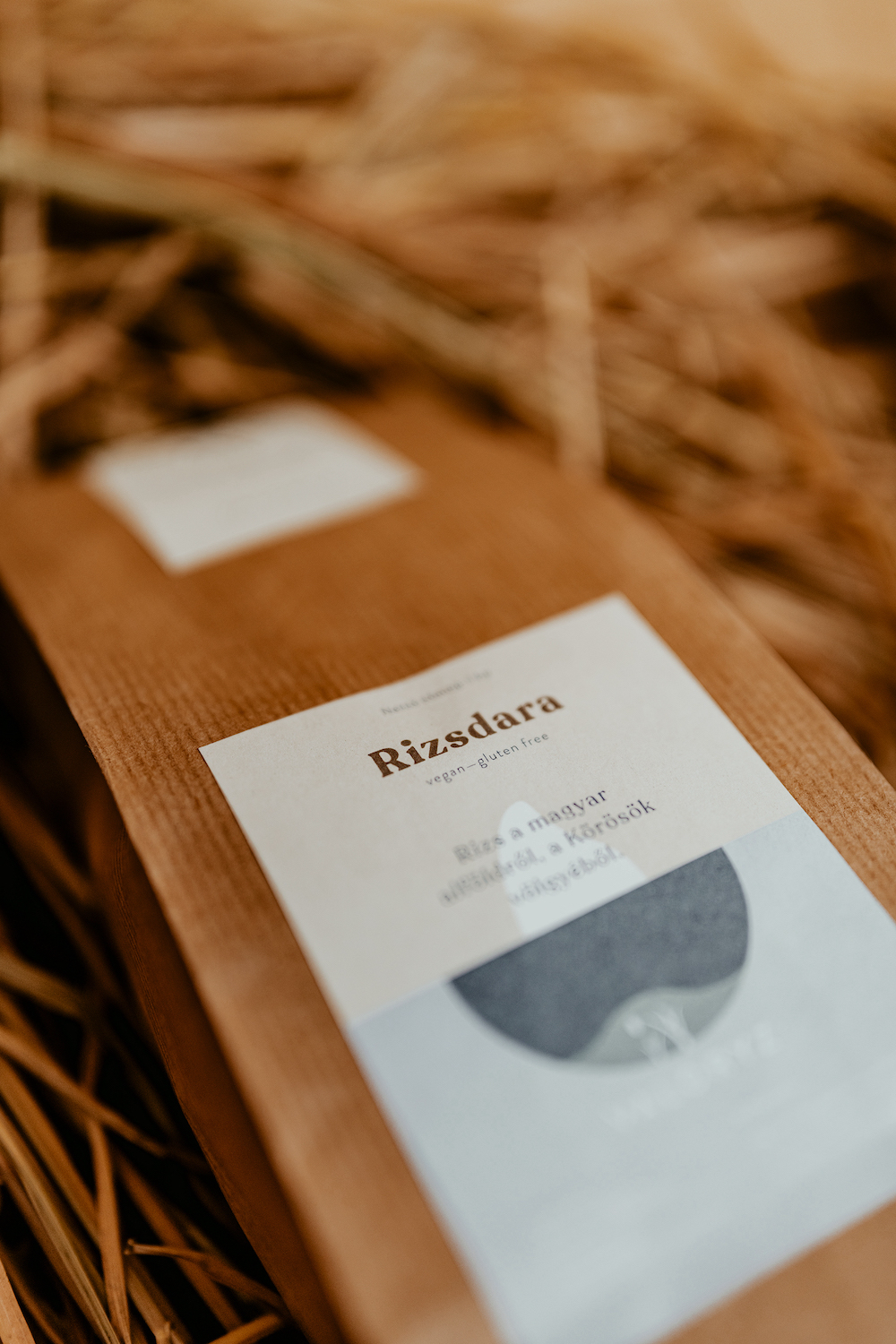 rizsdara közelről fotózva