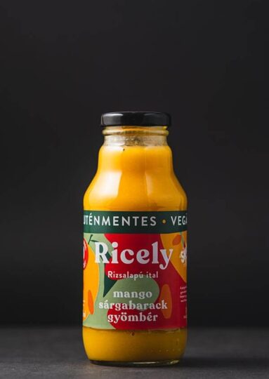 Ricely mangó-sárgabarack-gyömbér rizsalapú gyümölcsös ital