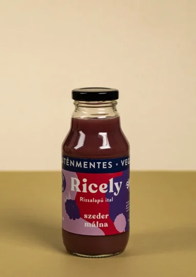 Ricely málna-szeder rizsalapú gyümölcsös ital