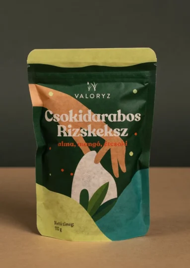 Csokidarabos rizskeksz