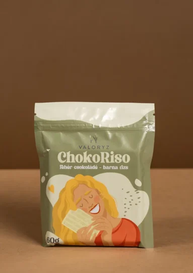 ChokoRiso fehér csokoládé barna rizs